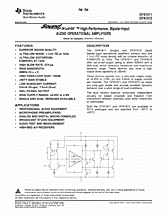 DataSheet OPA1611 pdf